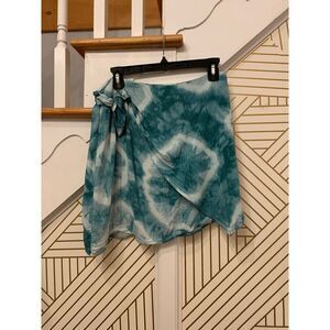 Sadie & Sage Tie Dye Wrap Skirt Size Large